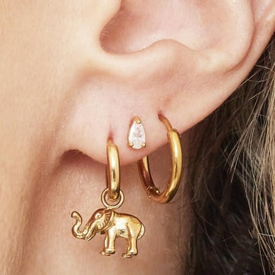 Earrings Little Hoops 1,6cm h5 Picture3